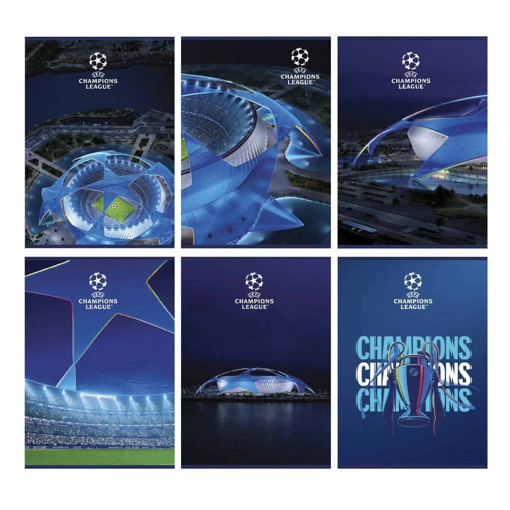 Füzet vonalas CHAMPIONS LEAGUE A/4 54 lapos margóval