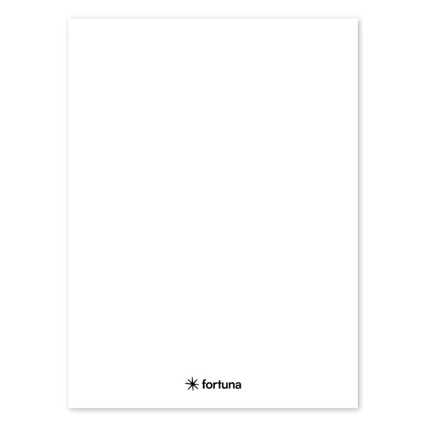 Füzet vonalas FORTUNA Monocolor A/4 32 lapos 81-32 fehér