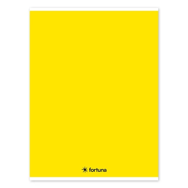 Füzet vonalas FORTUNA Monocolor A/4 32 lapos 81-32 sárga