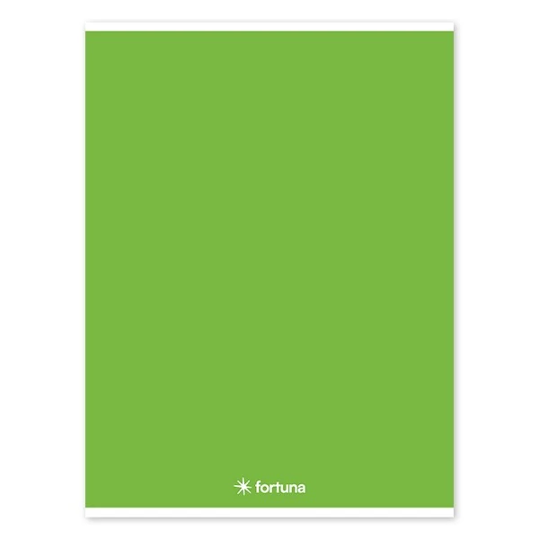 Füzet vonalas FORTUNA Monocolor A/4 32 lapos 81-32 zöld