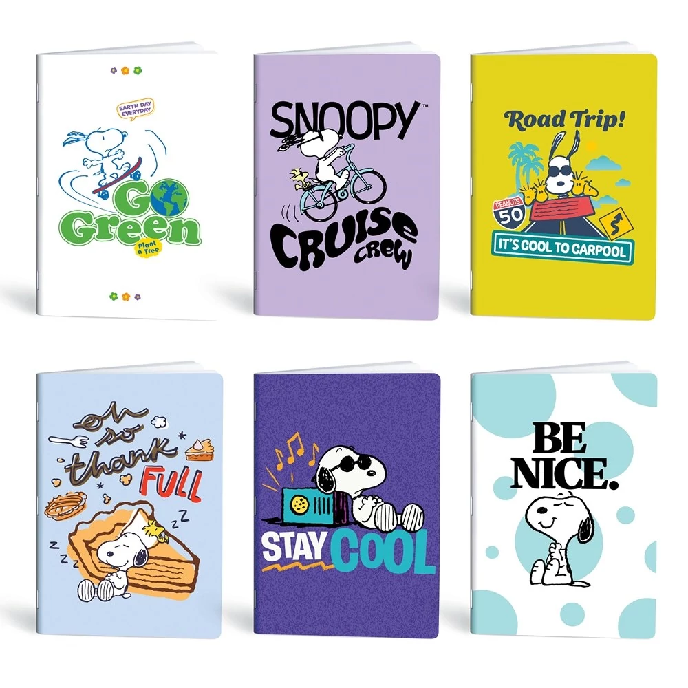 Füzet vonalas LIPAMILL A/4 40 lapos Snoopy