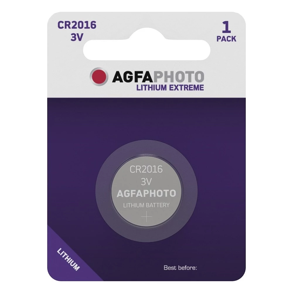 Gombelem AGFAPHOTO Lithium CR2016 1 darabos