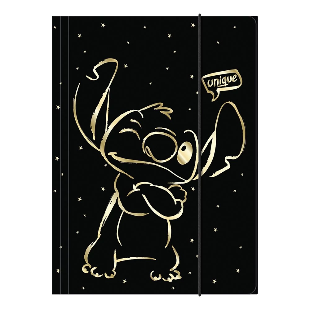 Gumis mappa COOLPACK Stitch Gold 1. A/4