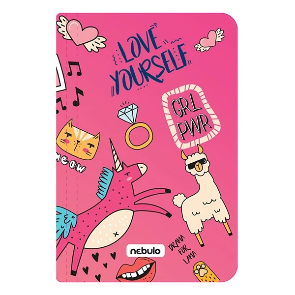 Gumis mappa NEBULO A/4 Girl Power