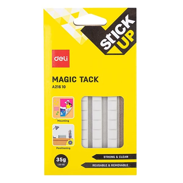 Gyurmaragasztó DELI fehér 75 kocka/csomag