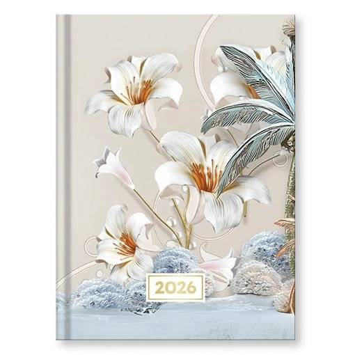 Határidőnapló VECTRALINE Spirit Sp-01 B/6 napi fehér lapos 2026.