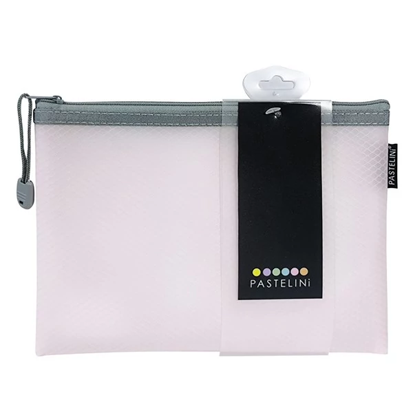 Irattasak PASTELINI cipzáras A/5 rózsaszín