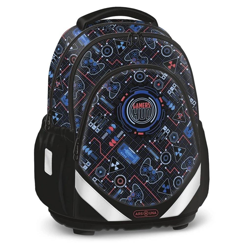 Iskolatáska ARS UNA anatómiai Gamers Hud