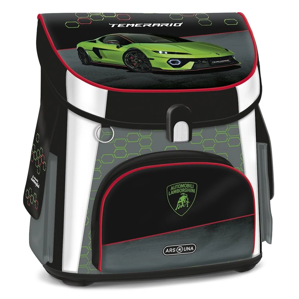 Iskolatáska ARS UNA kompakt easy ergonómikus mágneszáras Lamborghini 5522