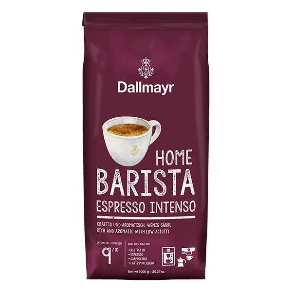 Kávé szemes DALLMAYR Home Barista Espresso Intenso 1 kg