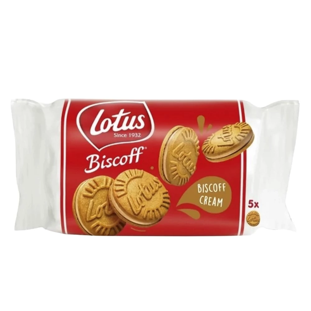 Keksz LOTUS Biscoff töltött karamellkrémes 50 g
