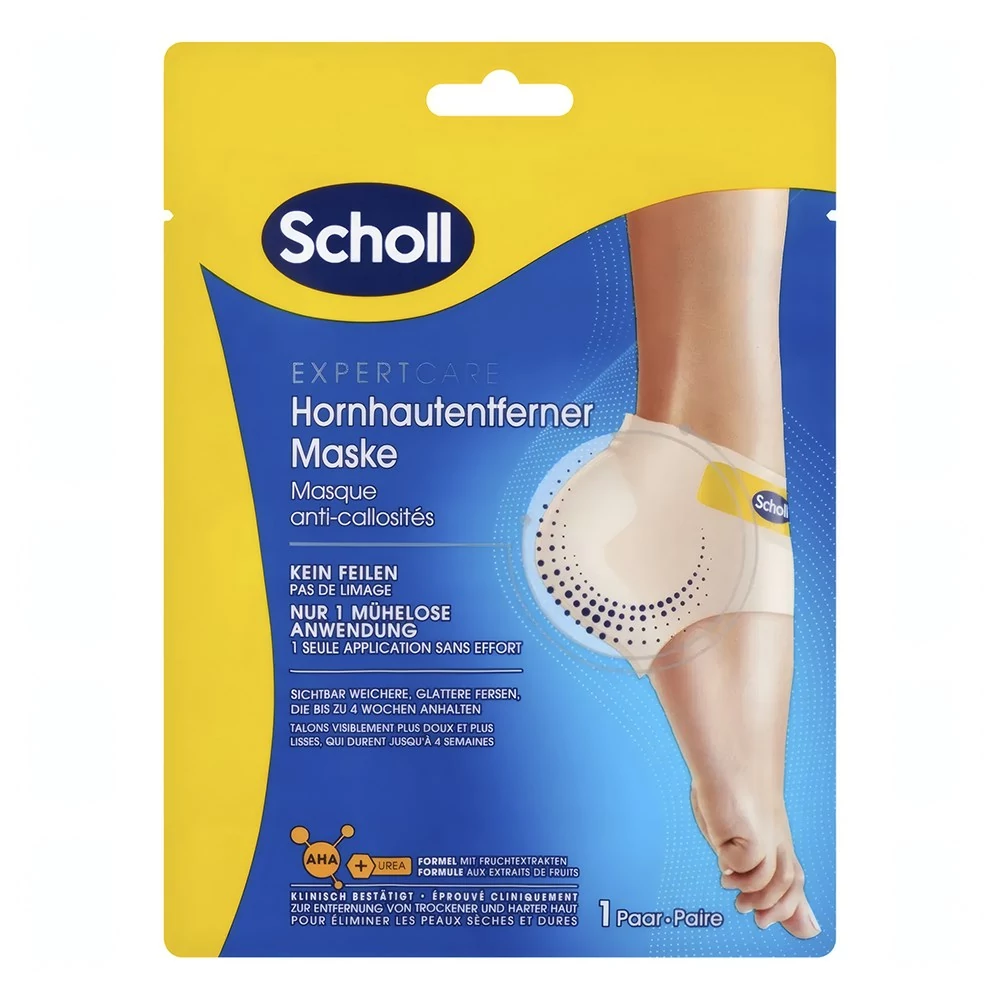 Lábápoló maszk SCHOLL sarokhámlasztó 1 pár