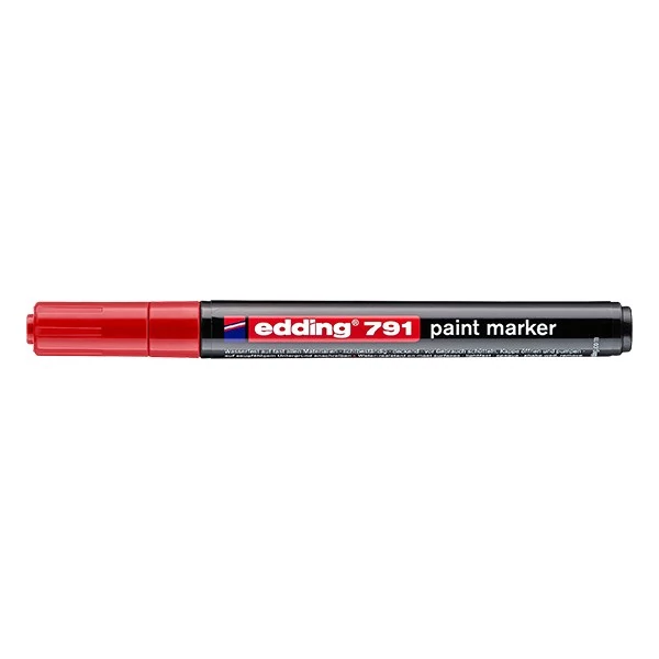Lakkmarker EDDING 791 1-2mm piros