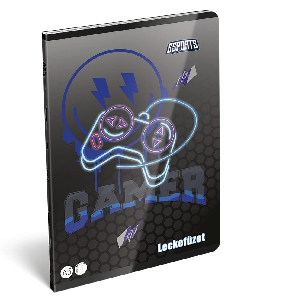 Leckefüzet LIZZYSULI A/5 40 lapos Esport Gamer On Duty