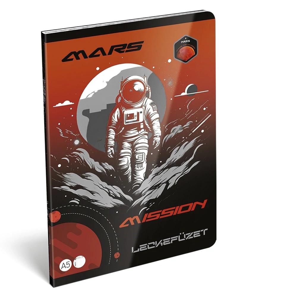 Leckefüzet LIZZYSULI A/5 40 lapos Mars misson