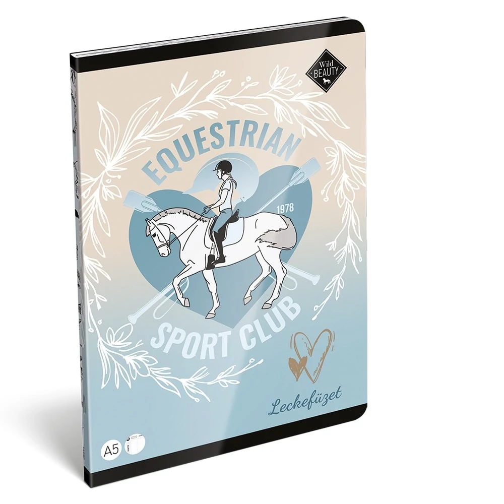 Leckefüzet LIZZYSULI A/5 40 lapos Wild Beauty Sport Club