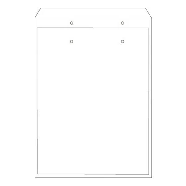 Légpárnás tasak No11/W1 szilikonos fehér 100x165mm