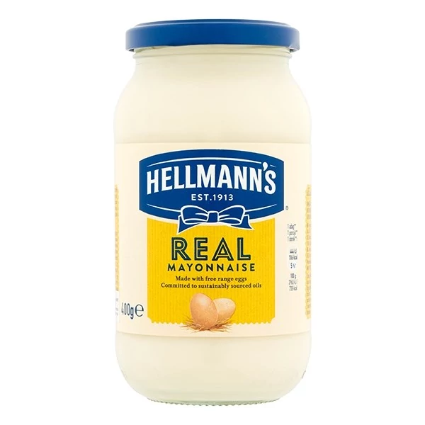 Majonéz HELLMANNS üveges 400g