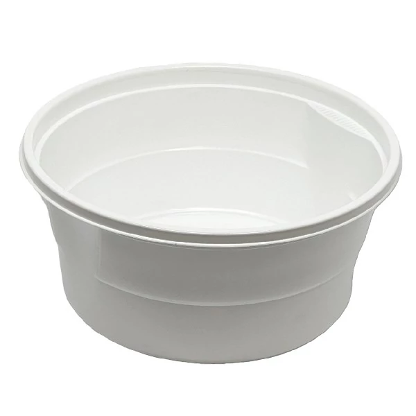 Levesestál műanyag 500 ml fehér 50 darabos 3185