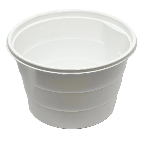 Levesestál műanyag 750 ml fehér 50 darabos 3185