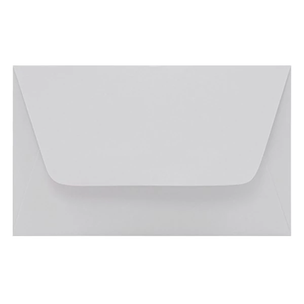 Névjegyboríték színes KASKAD enyvezett 70x105 mm 94 ezüst szürke 50 darabos