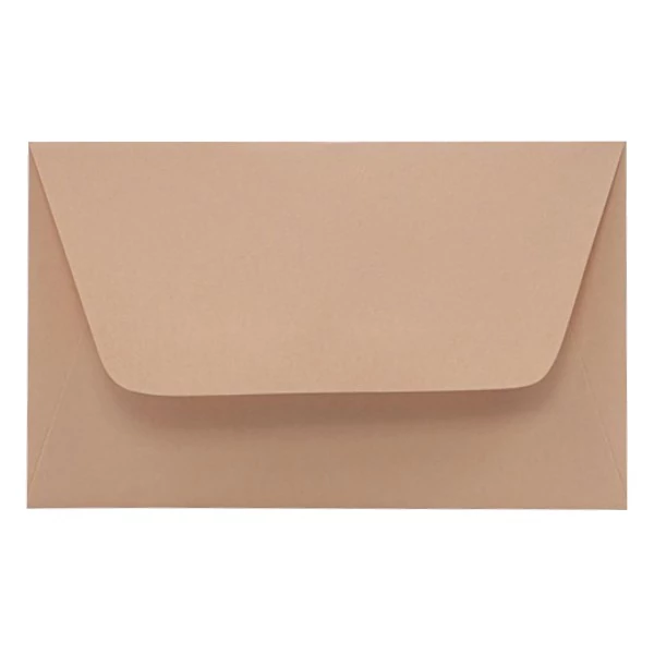 Névjegyboríték színes KASKAD enyvezett 70x105mm 16 mokka 50 darabos