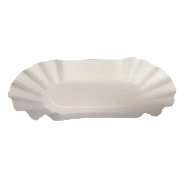 Papírtálca ovális nagy krumplis 10x20cm 250 darabos