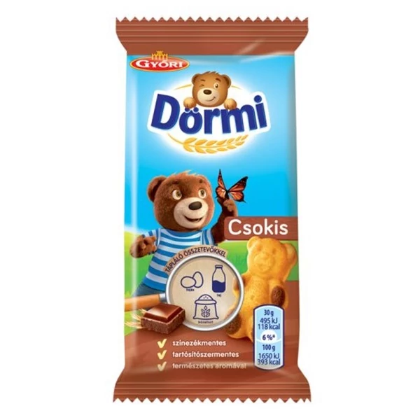 Piskóta GYŐRI ÉDES Dörmi csokoládés 30 g
