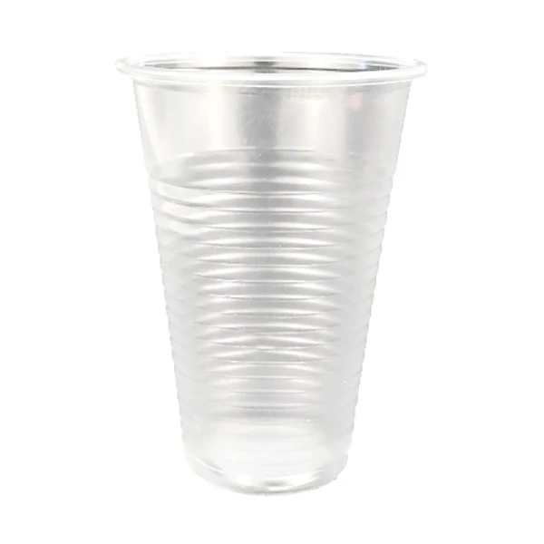 Pohár eldobható műanyag 2 dl víztiszta 1,7 g 100 darabos
