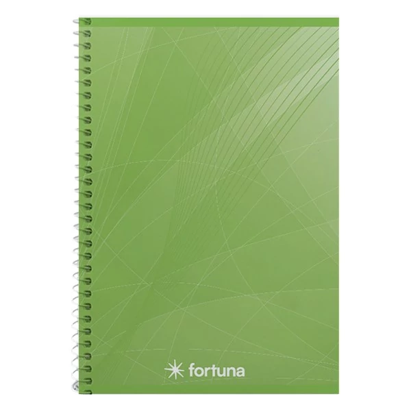 Spirálfüzet sima FORTUNA Basic A/5 70 lapos