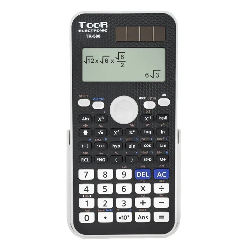 Számológép tudományos TOOR TR-588 252 funkciós 12 digit
