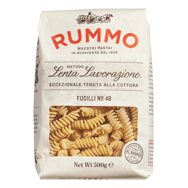 Száraztészta fusilli RUMMO 500g