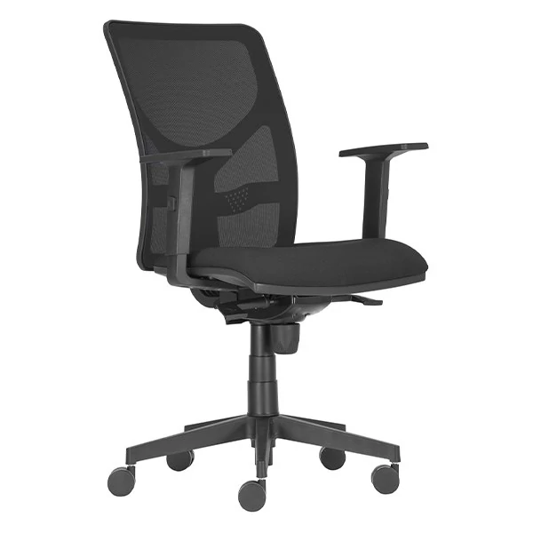 Szék forgó karfás Fontana +AR 11 fekete BN.8033