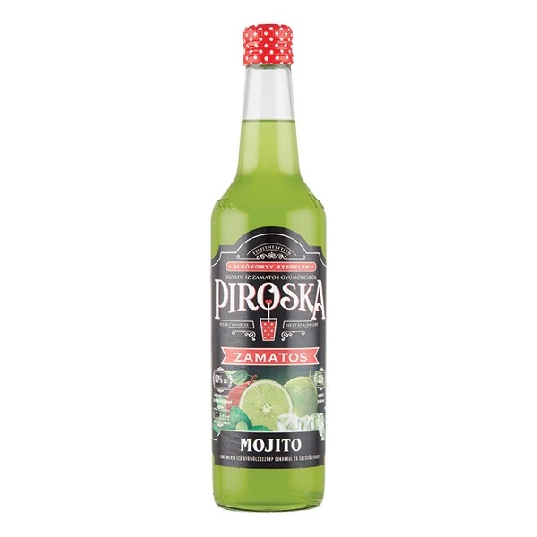 Szörp PIROSKA mojito üveges 0,7l