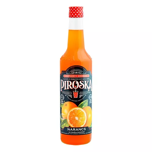 Szörp PIROSKA narancs 0,7l