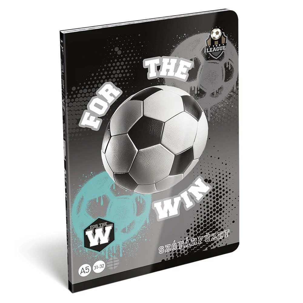 Szótárfüzet LIZZYSULI A/5 32 lapos 31-32 Top League FTW