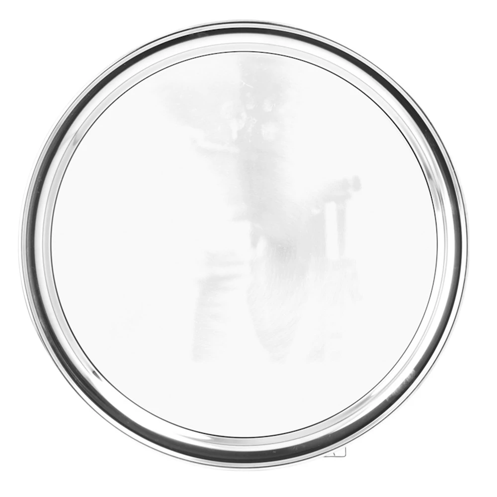 Tálca kerek rozsdamentes acél krómozott 29 cm