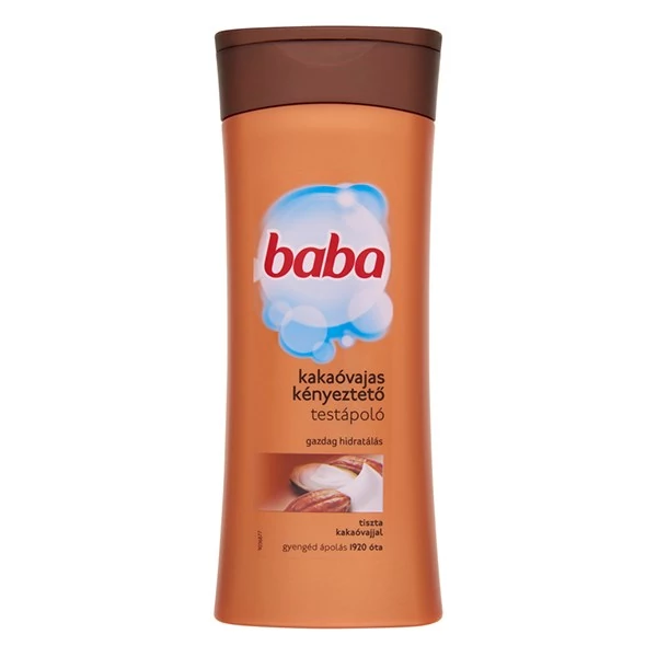 Testápoló BABA Kényeztető Kakaóvaj 400ml