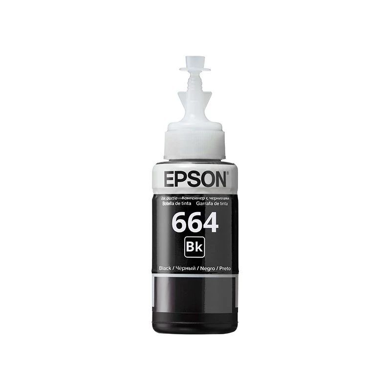 Tinta EPSON T6641B fekete 70ml