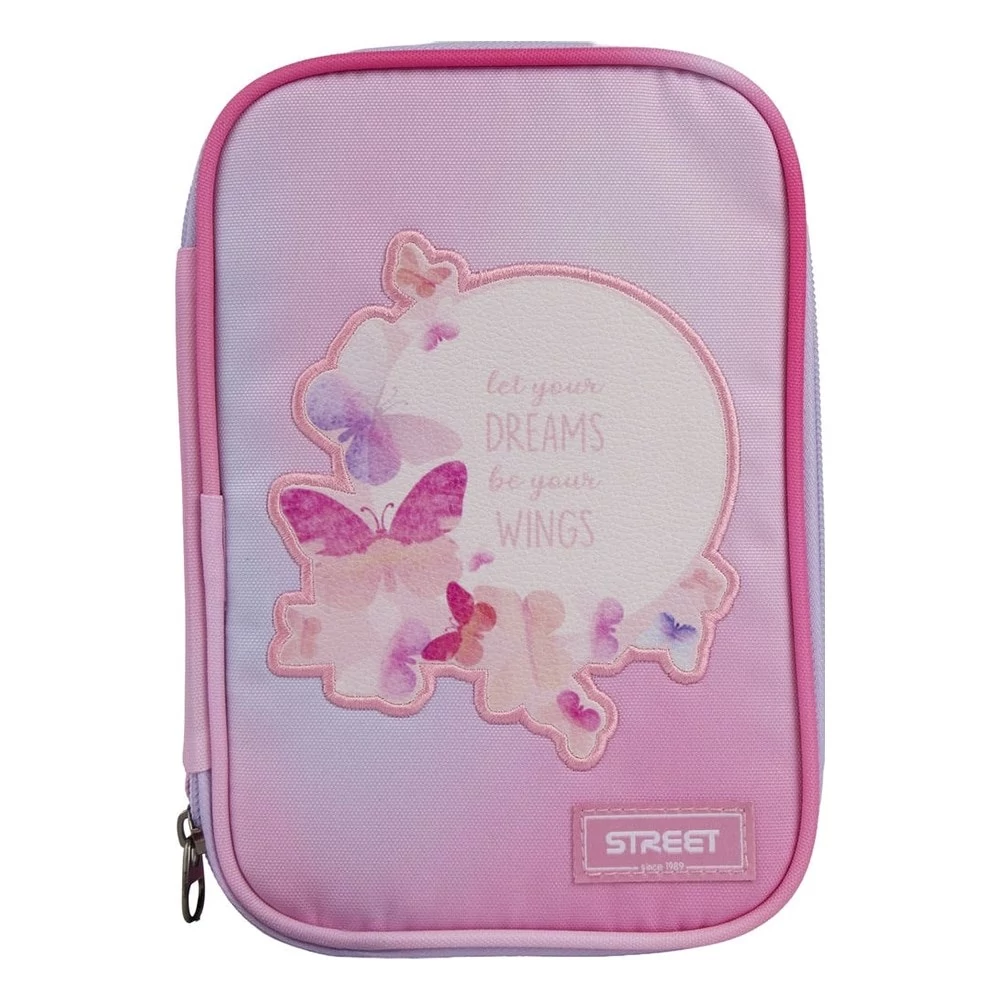 Tolltartó STREET Compact Multi 1 szintes klapnis + tároló rekesz Lovely Butterfly