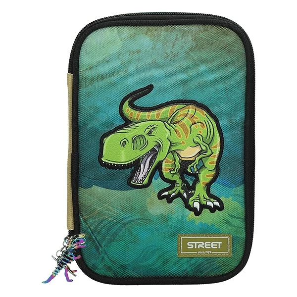 Tolltartó STREET Compect Multi klapnis + tároló rekesz Dinosaur