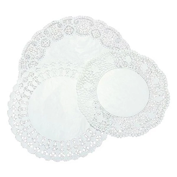 Tortacsipke kerek eldobható papír 320mm 100 darabos