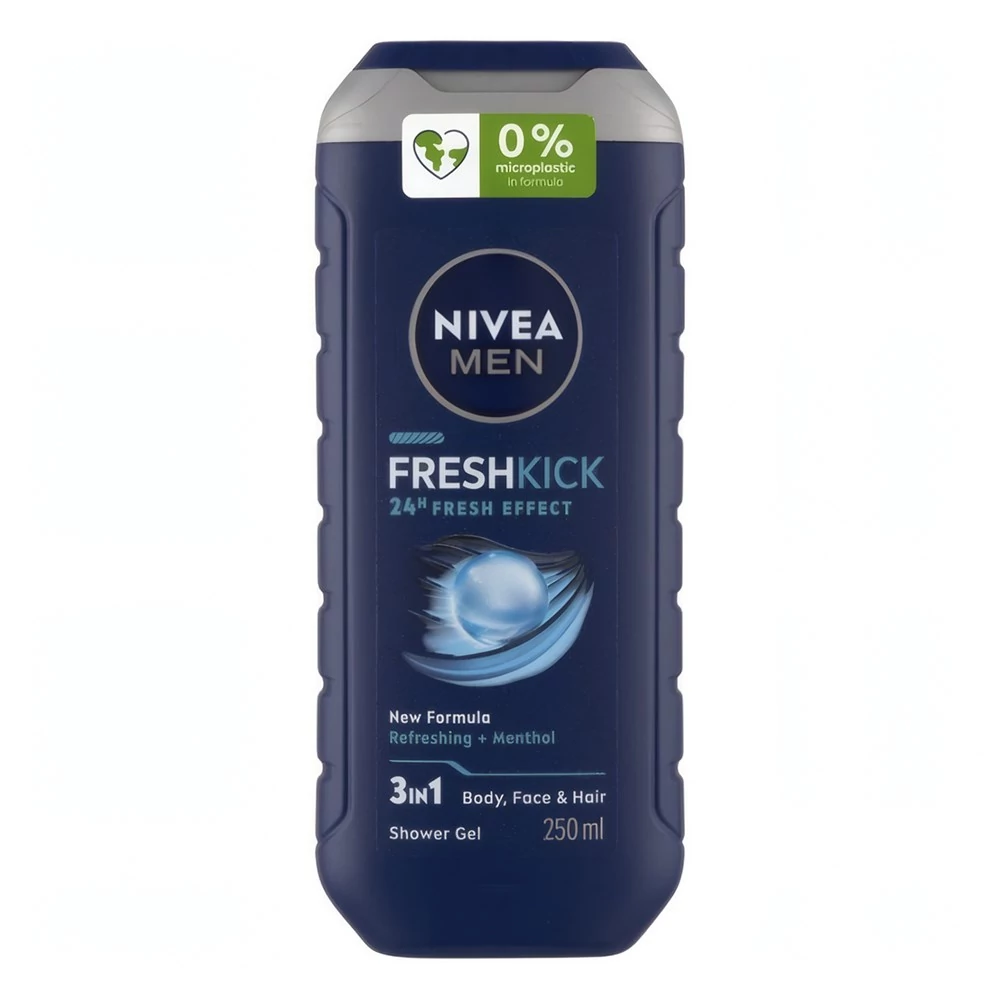 Tusfürdő NIVEA MEN cool kick 250 ml