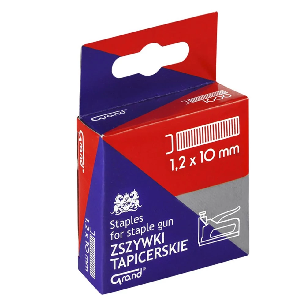 Tűzőkapocs GRAND 1,2x10 mm 1000 darabos