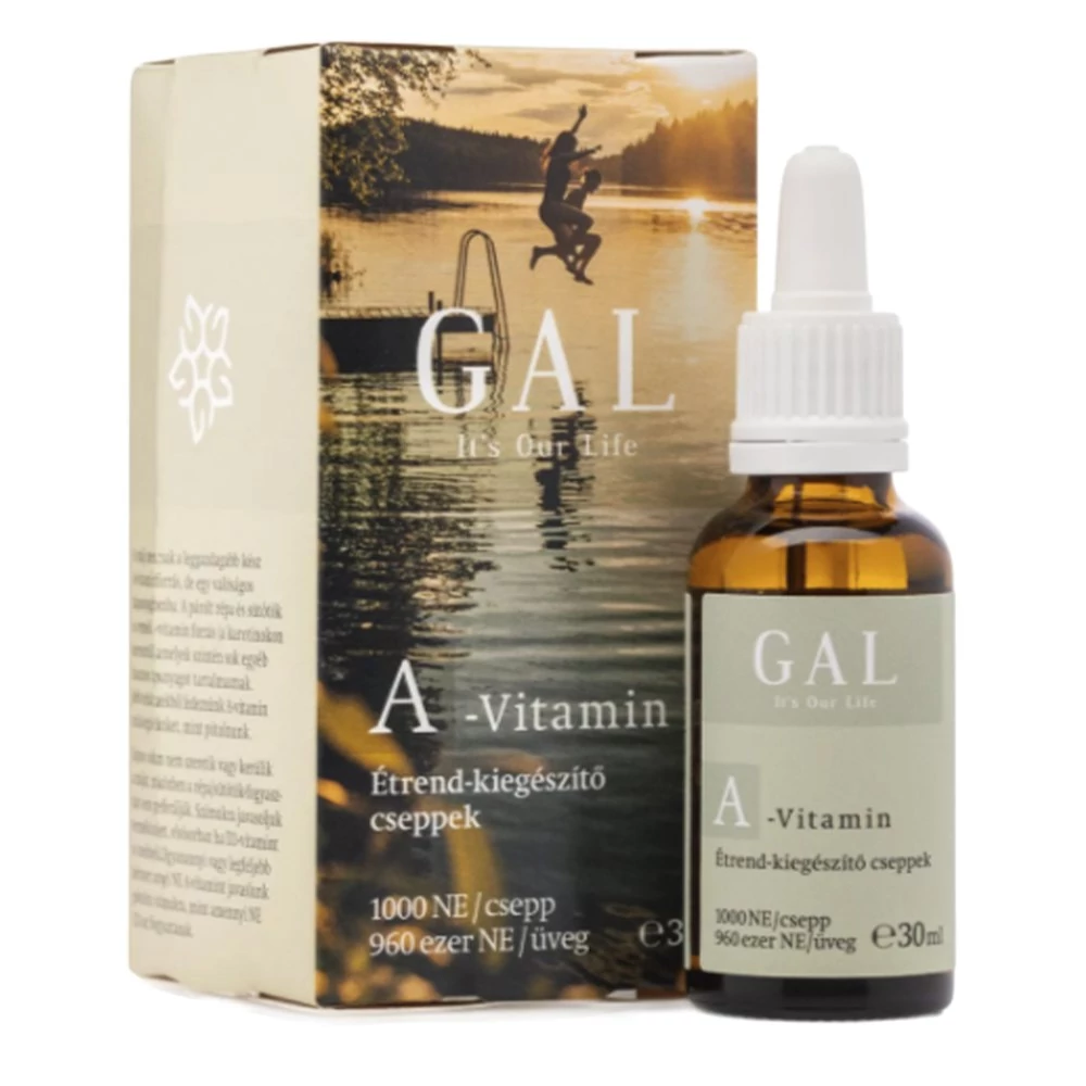 Vitamincsepp GAL A-vitamin 30 ml