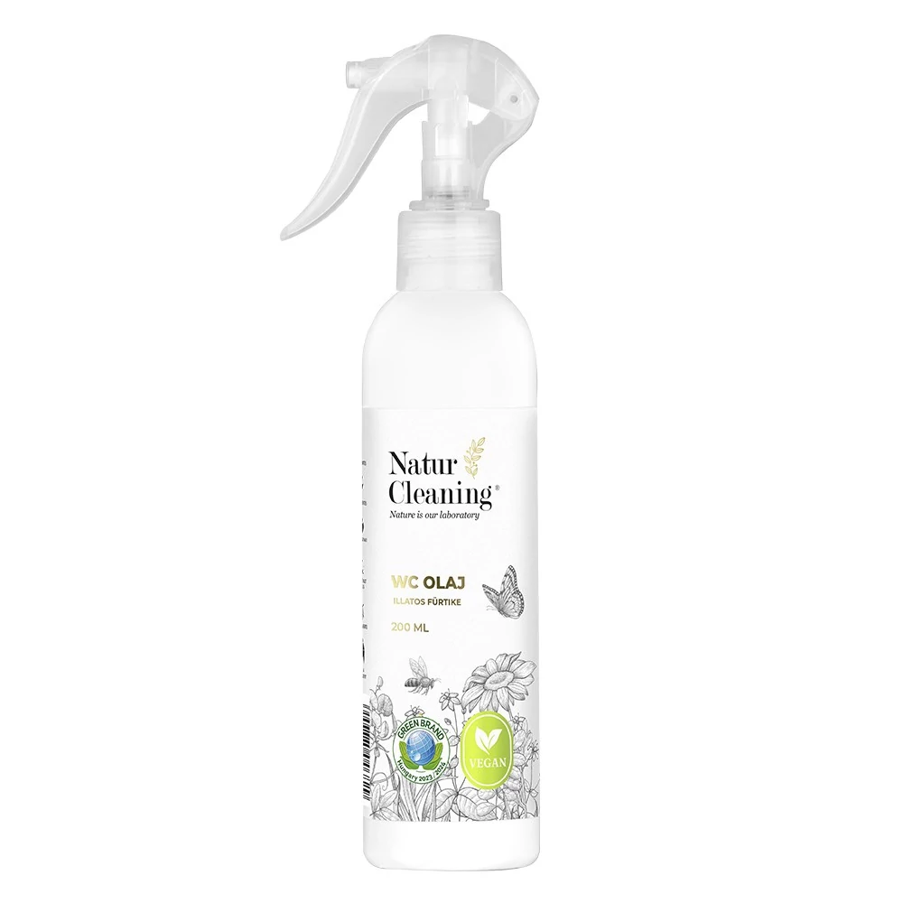 WC olaj NATRUCLEANING illatos fürtike 200 ml