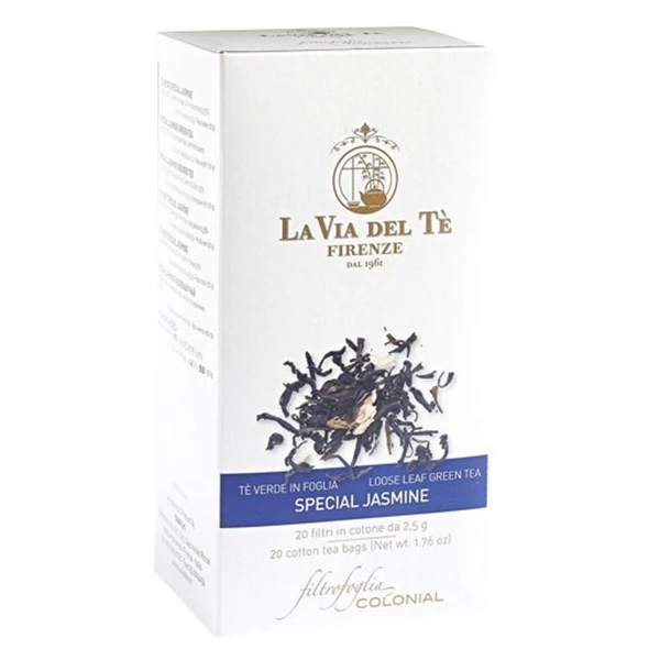 Zöld tea LA VIA DEL TÉ jázmin 20x2,5 g